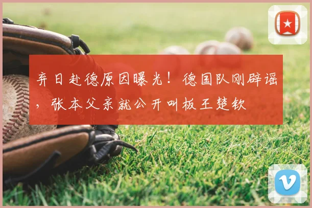 弃日赴德原因曝光！德国队刚辟谣，张本父亲就公开叫板王楚钦