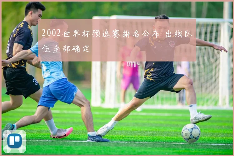 2002世界杯预选赛排名公布 出线队伍全部确定