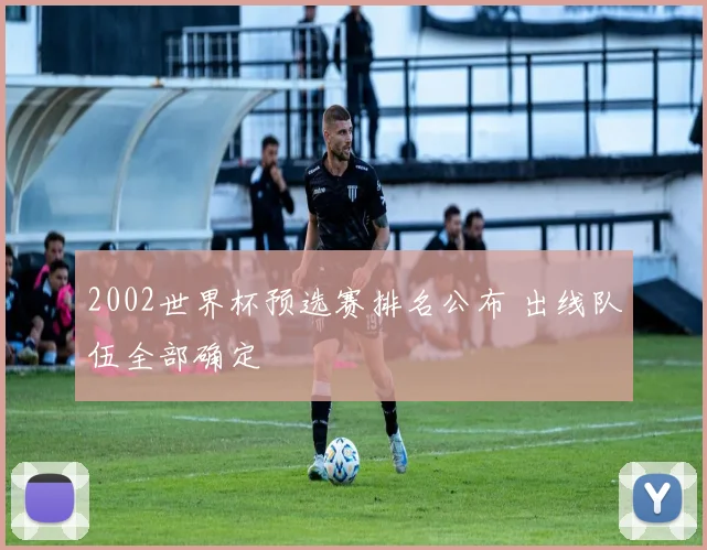 2002世界杯预选赛排名公布 出线队伍全部确定