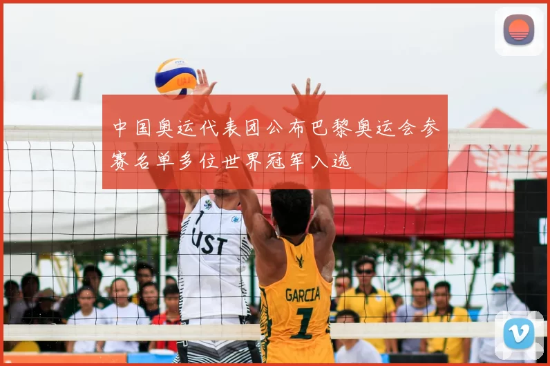 中国奥运代表团公布巴黎奥运会参赛名单多位世界冠军入选